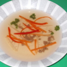 Recept: Runderbouillon met Madeira en julienne gesneden gr