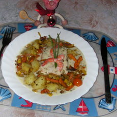 Recept: Zalm in een spinazie roomsausje Recept: Zalm in een spinazie roomsausje