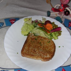 Recept: Croque gorgonzola met paardsfilet
