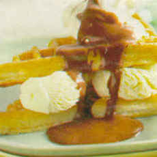 Recept: IJssandwich met chocolade - muntsaus
