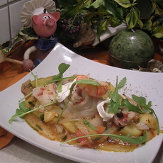 Recept: De lente komt eraan... visbordje Recept: De lente komt eraan... visbordje