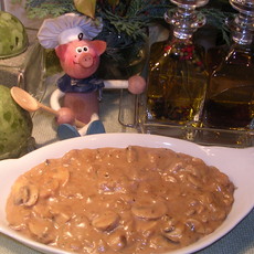 Recept: Saus : Champignons 