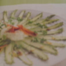 Recept: Mousseline met carpaccio van asperges