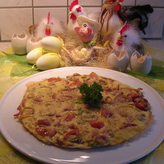 Recept: Paasomelet op zijn paasbest