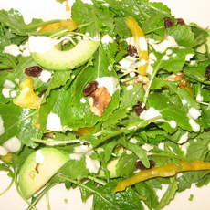 Recept: Raapstelen en avocado salade