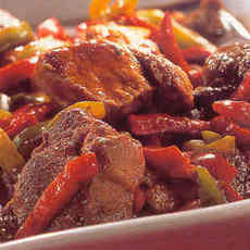 Recept: Stoofpotje van rund met paprika en balsamicoazijn