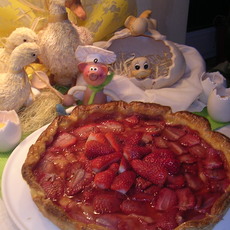 Recept: Vroege aardbeientaart Recept: Vroege aardbeientaart