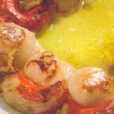 Recept: Sint-jacobsnoten met witloofcurry en appelen