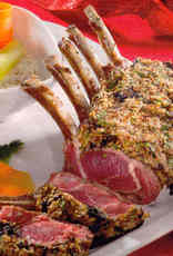Recept: Lamskroon mettapenade en groentegratin