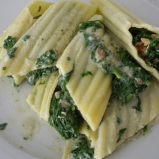 Recept: Manicotti