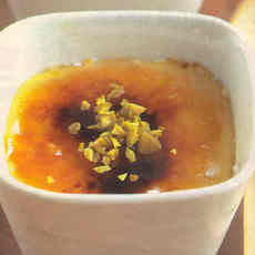 Recept: Cr�me br�l�e met pistaches