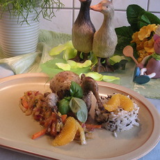 Recept: Gevulde kwartel met wilde rijst