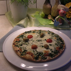 Recept: Pizza : een vegetarisch pizzake