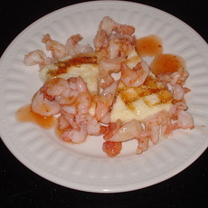 Recept: Garnaal op griesmeelpunten
