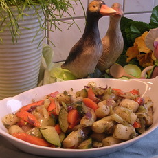 Recept: Gewokte lente groenten