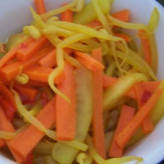 Recept: Atjar (Acar)