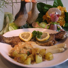 Recept: Zalmforel met vlaamse asperges
