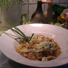 Recept: Chilipasta met verse groenten Recept: Chilipasta met verse groenten