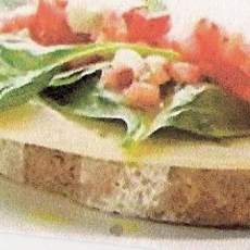 Recept: Baquette met passendal en basilicumolie