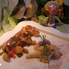 Recept: Kabeljauwfilet met rode pesto