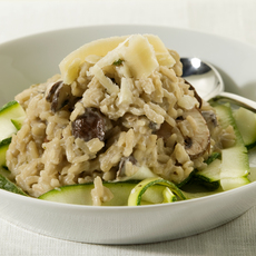Recept: Paddestoelen Boursinrisotto Recept: Paddestoelen Boursinrisotto