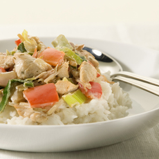 Recept: Kipreepjes met Thaise roerbakgroenten