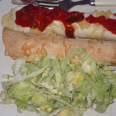 Recept: Spinazie-kip wraps met kaas Recept: Spinazie-kip wraps met kaas