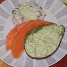 Recept: Haring, avocado en meloen 