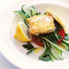 Recept: Salade met geschroeide feta