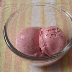 Recept: Frambozen-bananen ijs Recept: Frambozen-bananen ijs
