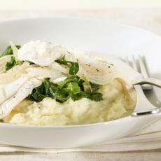 Recept: Scholfilet met puree en andijvie Recept: Scholfilet met puree en andijvie