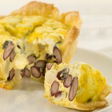 Recept: Rode bonentaartje