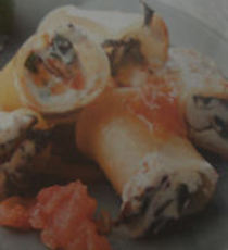 Recept: Cannelloni met zuring en tomatencompote