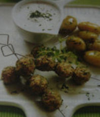 Recept: Balletjes op een spiesje