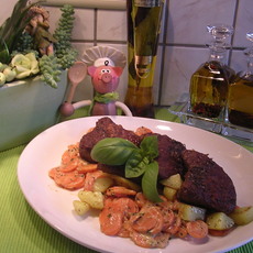 Recept: Lamsepigram met  wortelen , aardappelen en verse basilicum
