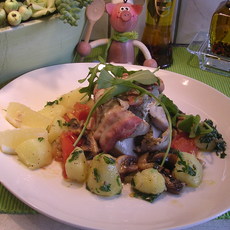 Recept: Koolvisfilet opgerold met ontbijtspek en ...