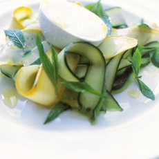 Recept: salade van mozzarella en courgette 
