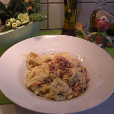 Recept: Tortellini met spinazie 