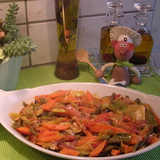 Recept: Voor de liefhebbers : heel eenvoudige gewokte groenten  
