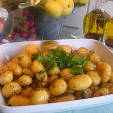 Recept: Aardappelen ...krieltjes opgebakken met peterselie