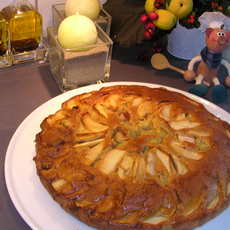 Recept: Cake met appel en rabarber