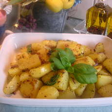 Recept: Aardappelen met verse basilicum