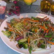 Recept: Wok vegetables