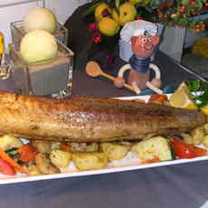 Recept: Doornhaai met groenten en aardappelen