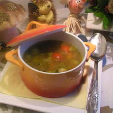 Recept: Soep :  bouillon van groenten en fazant