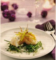Recept: Sint-jakobsvruchten met zeekraal Recept: Sint-jakobsvruchten met zeekraal