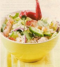 Recept: Thaise krabsalade met pepertjes