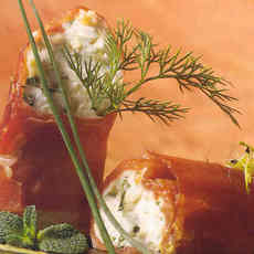 Recept: Rolletjes Gande Ham gevuld met kaas