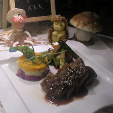 Recept: Lamsfilet met zijn garnituren hoofdschotel Belleke's verjaardag