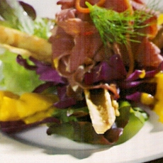 Recept: Wildzwijnsham met mangochutney Recept: Wildzwijnsham met mangochutney